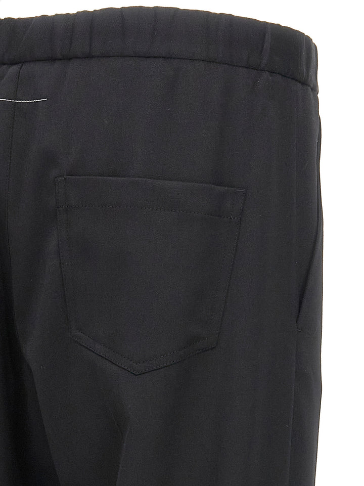 Wool Pants Black