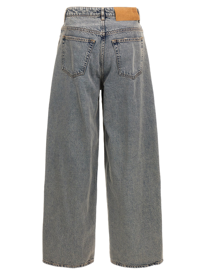 5-Pocket Jeans Pants Light Blue