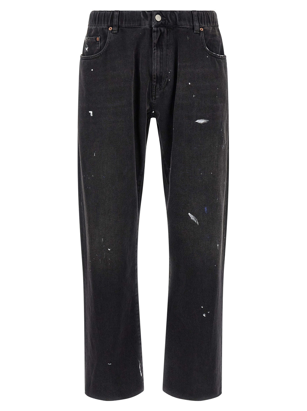 Mm6 Maison Margiela Paint Jeans - Black | b98c9e2a5126beefdc4a7b2294ee6ff0adaa82bb