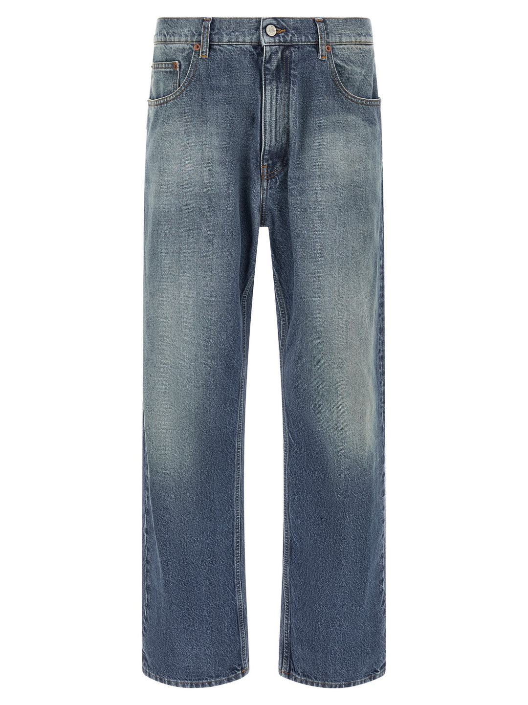 Mm6 Maison Margiela Straight Leg Jeans - Blue | 35837ab921898bfdd8e479f38caa433669f18346