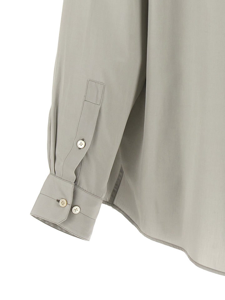 Double Pocket Shirt, Blouse Gray