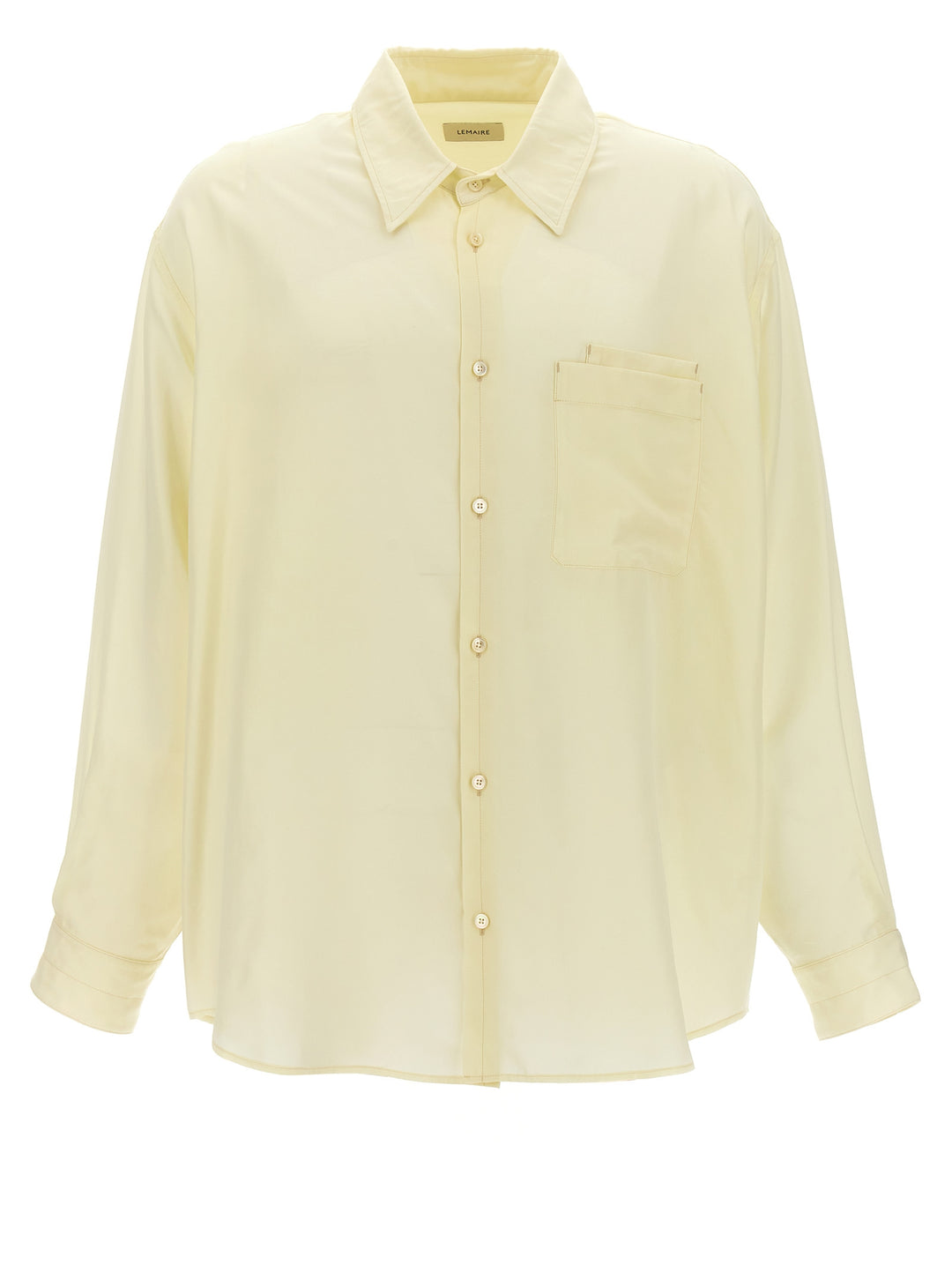 Double Pocket Shirt, Blouse White