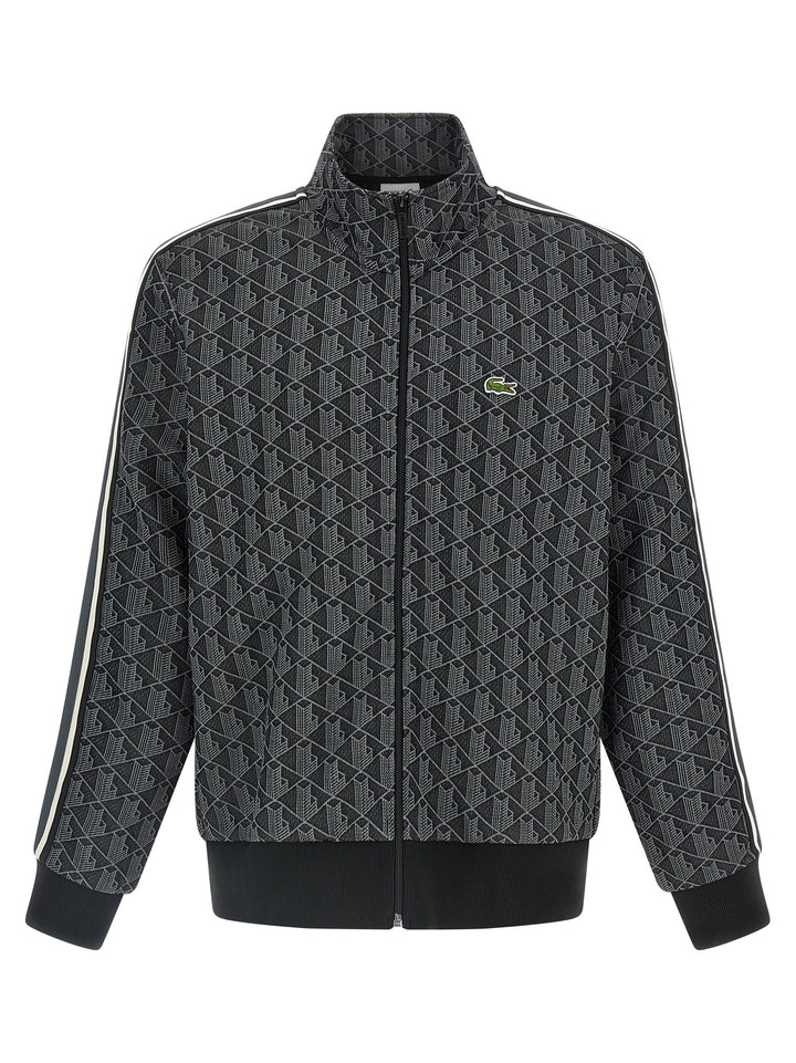 Lacoste Paris Sweatshirt - Gray | 76ecf8abb152c1ac3b5b4f677afd2cc0127e37ea