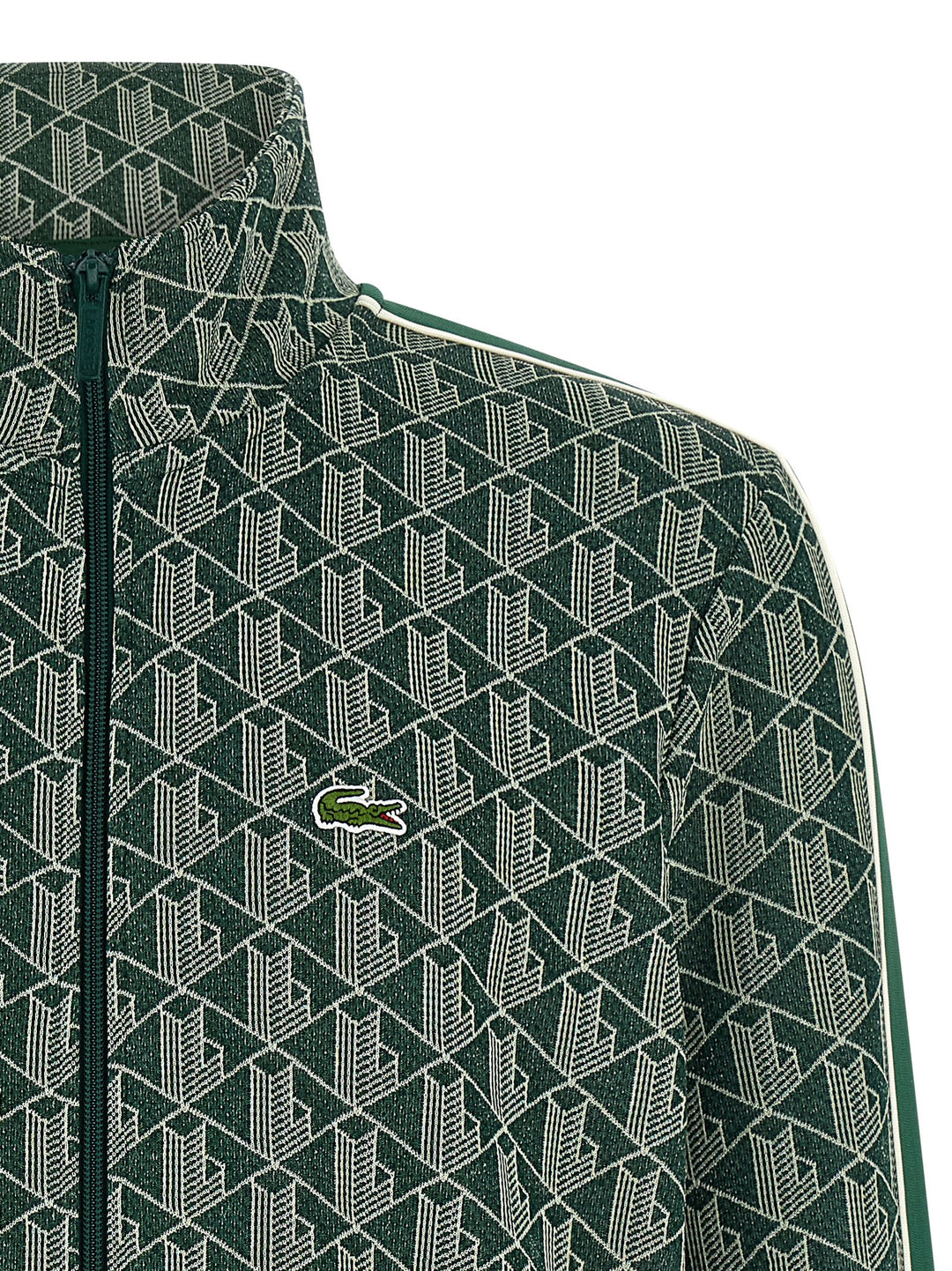 Lacoste Paris Sweatshirt - Green | f5dfdb4dac0fd69245d5ee6fd0cc75311481c7f1