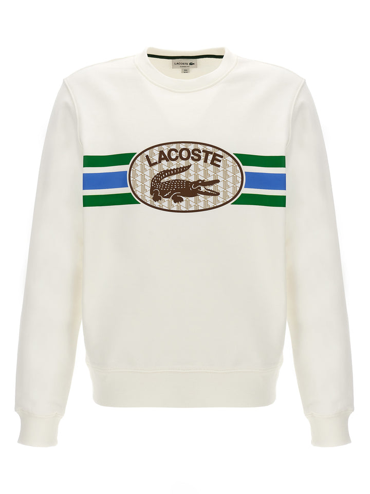 Logo Print Sweatshirt White