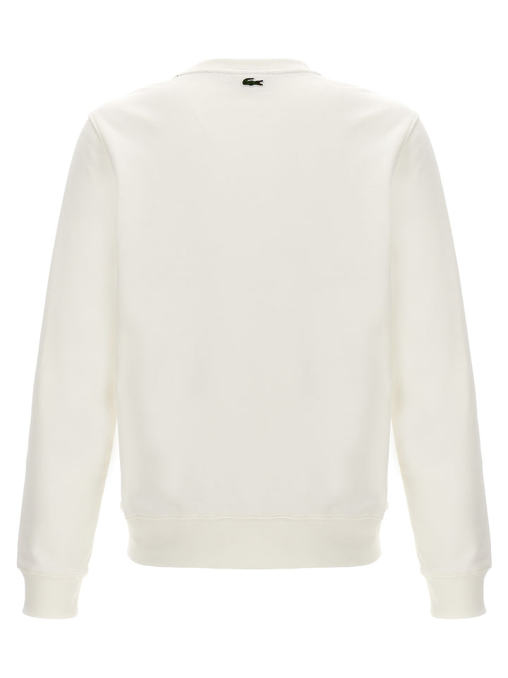 Logo Print Sweatshirt White