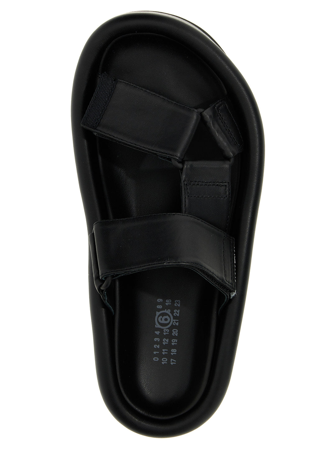 Leather Sandals Black