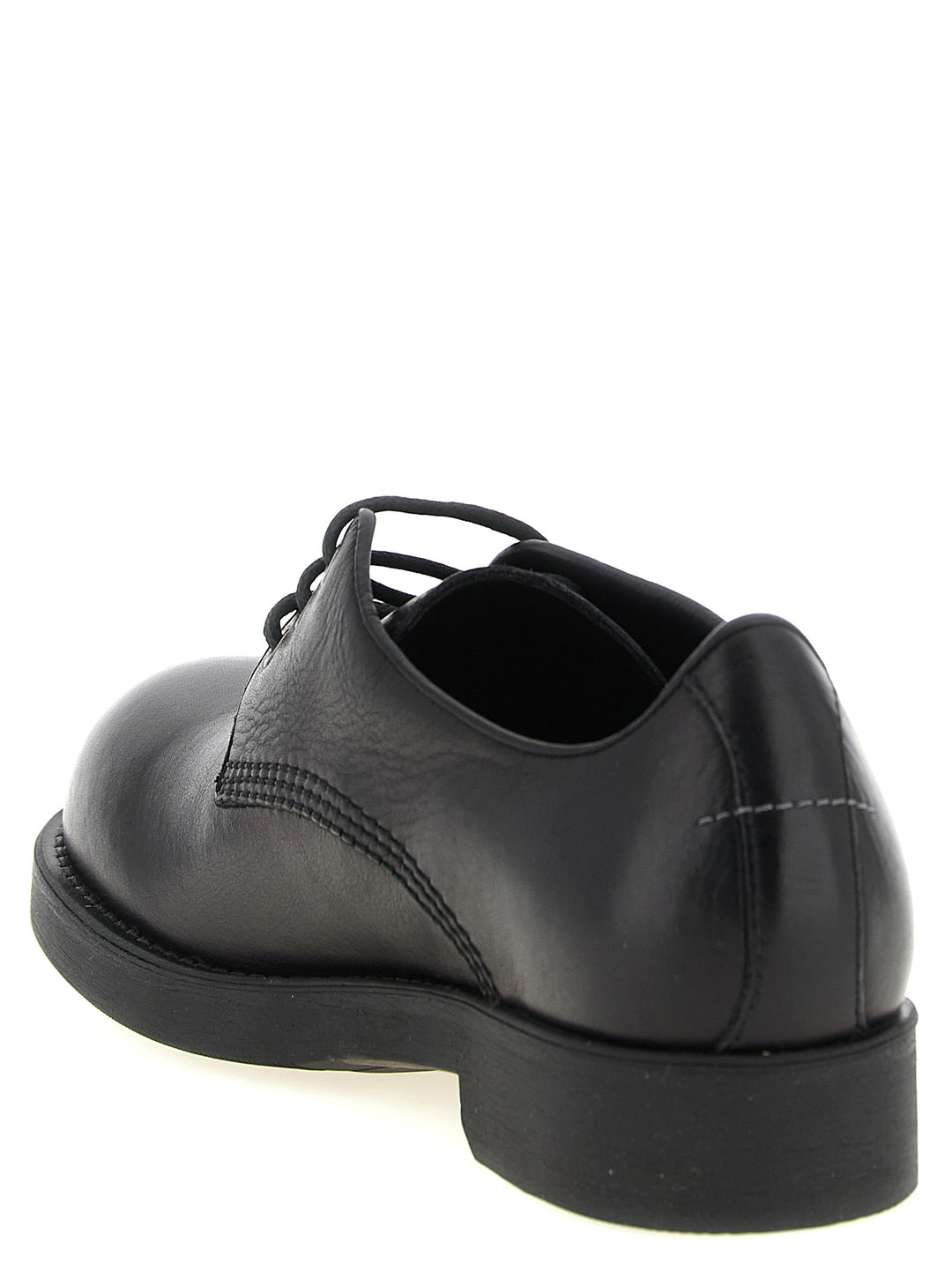 Mm6 Maison Margiela Biker Lace Up Shoes - Black | 2507cd70263d20e5ea087ccadaeab48b0e9e39c1