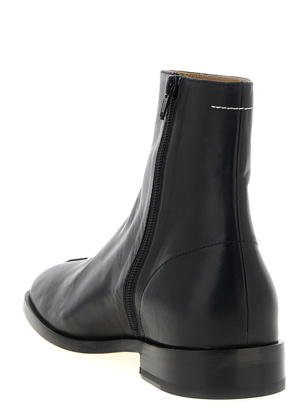 Mm6 Maison Margiela Chelsea Ankle Boots Boots and Ankle Boots - Black | 8916d19c9bcb96a7aa29df36e8a4705e8b4b0aa0