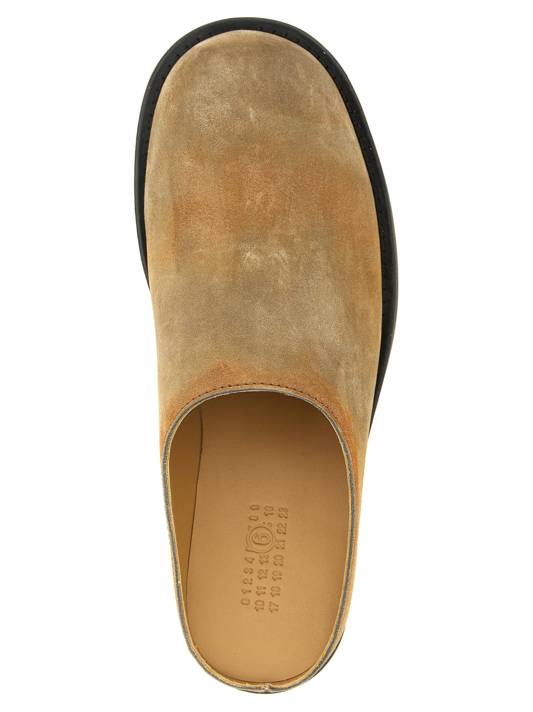 Mm6 Maison Margiela Biker Flat shoes - Beige | 1db0c10719d5ccfa9a3999b6cc1d64128f5bbb94