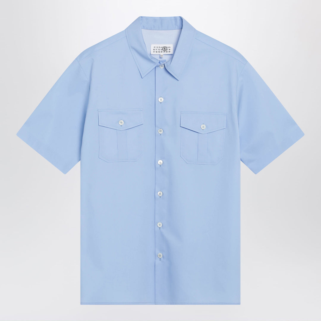 Mm6 Maison Margiela Shirts & Tops - Light Blue | 33f7f920bb41d4c7441ee7a2f395f9f8fa3a44f3