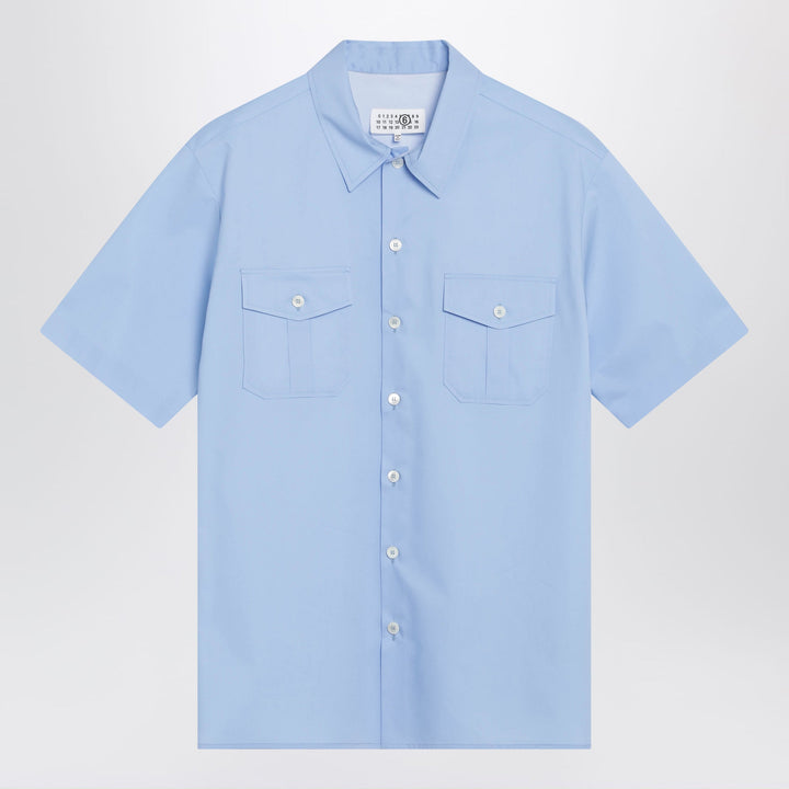 Mm6 Maison Margiela Shirts & Tops - Light Blue | 33f7f920bb41d4c7441ee7a2f395f9f8fa3a44f3