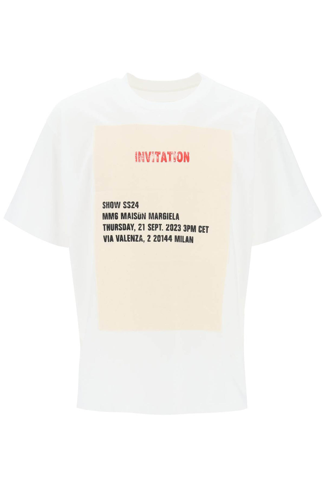 T Shirt Con Stampa Invitation