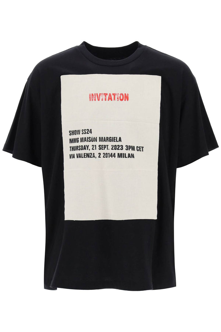 T Shirt Con Stampa Invitation