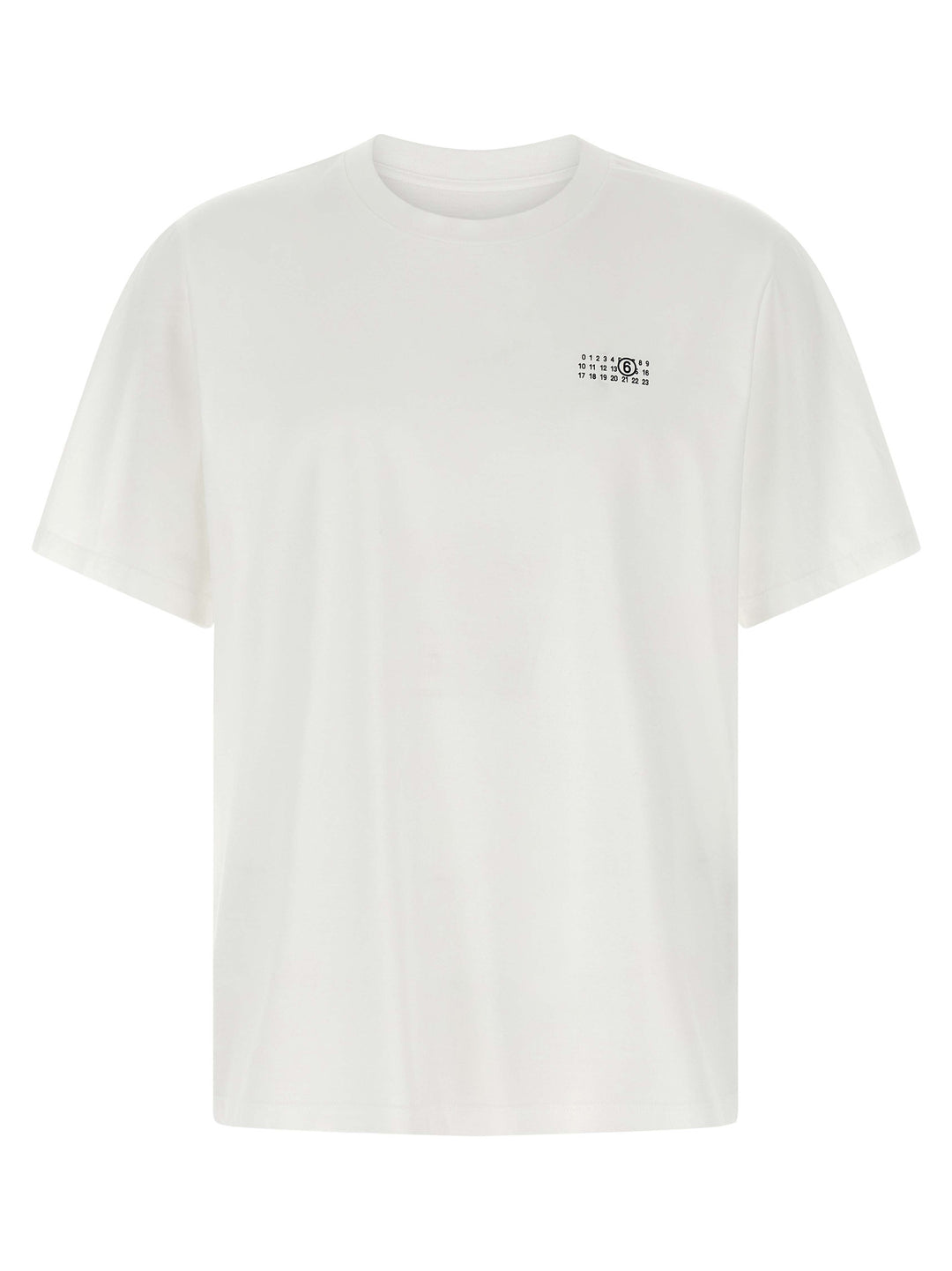 Mm6 Maison Margiela Printed T-shirt - White/Black | ddc17e3da9471dffe5afb62b2f8d515f6b47eb84