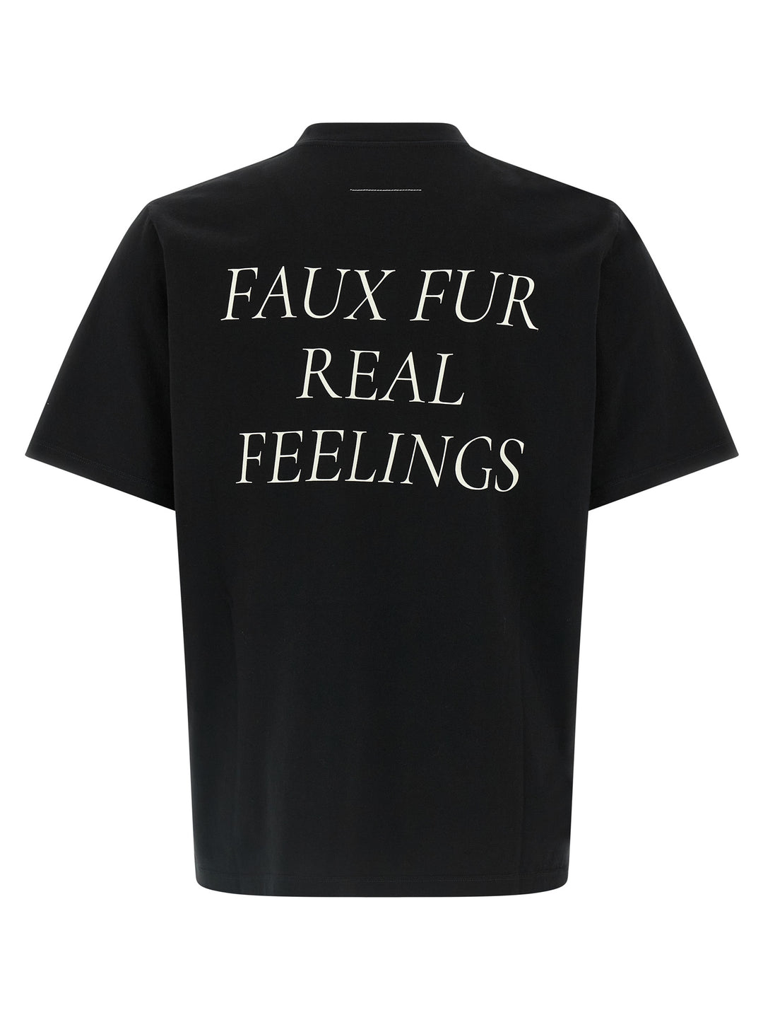 Mm6 Maison Margiela Printed T-shirt - Black | 312b97139682e3041f5f33ae05604c90ba6672bf