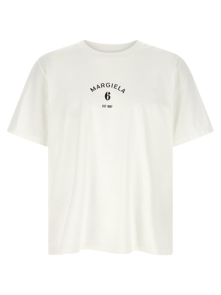 Mm6 Maison Margiela Printed T-shirt - White | fab712ee42cf8e12e7a9655fa5d874fd8e691a24