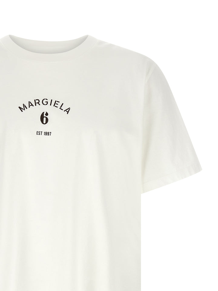 Mm6 Maison Margiela Printed T-shirt - White | a9d799763643c637e26731d8ebbcc58144c21198