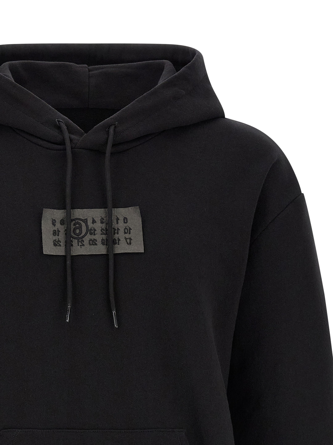 Mm6 Maison Margiela Hoodie Sweatshirt - Black | a68f4d499fc990472152000cccb37e98b334f64b