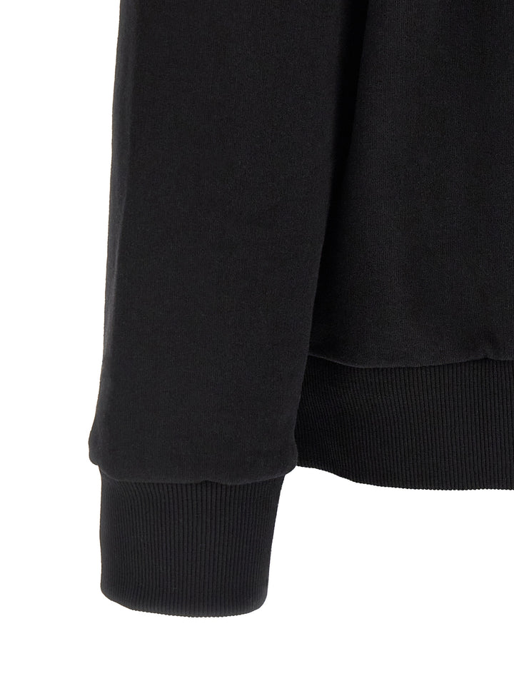 Mm6 Maison Margiela Hoodie Sweatshirt - Black | 805017a41f301bf87a1e6508d7a67964c42ed8f5