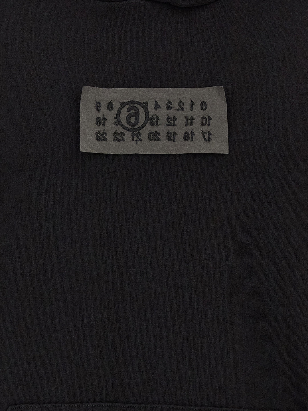 Mm6 Maison Margiela Hoodie Sweatshirt - Black | ac57f1da7e6040ad4311e82dc2b218259419a5b5