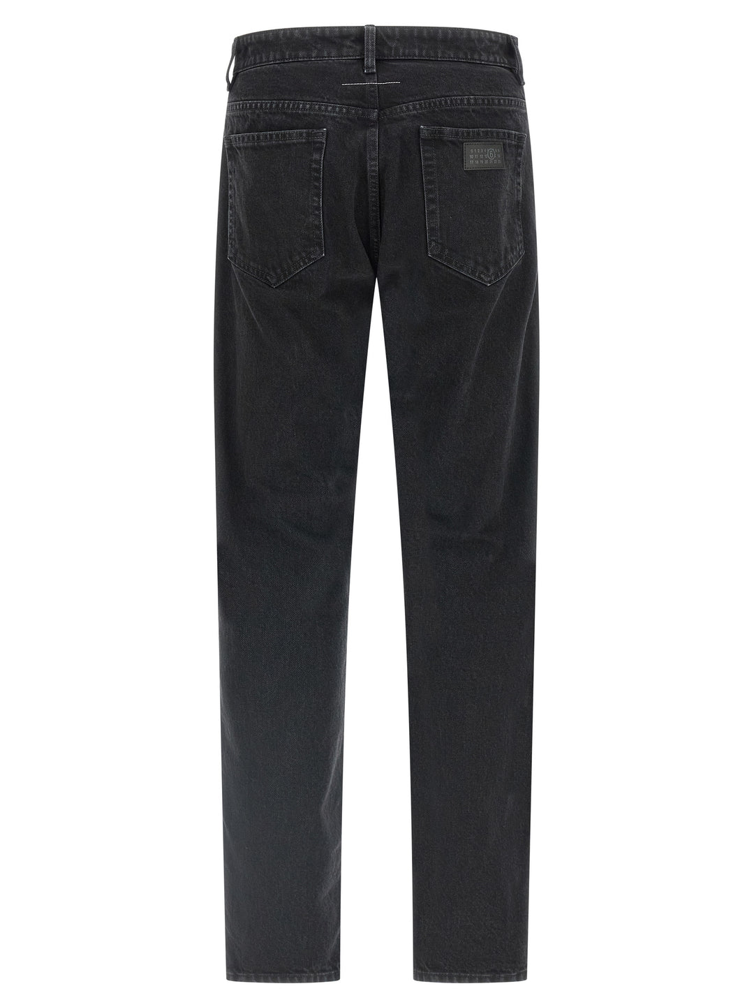 Mm6 Maison Margiela Taped Jeans - Black | f098f19f3adb589c184dadd4ebdbeef4903a9e4c