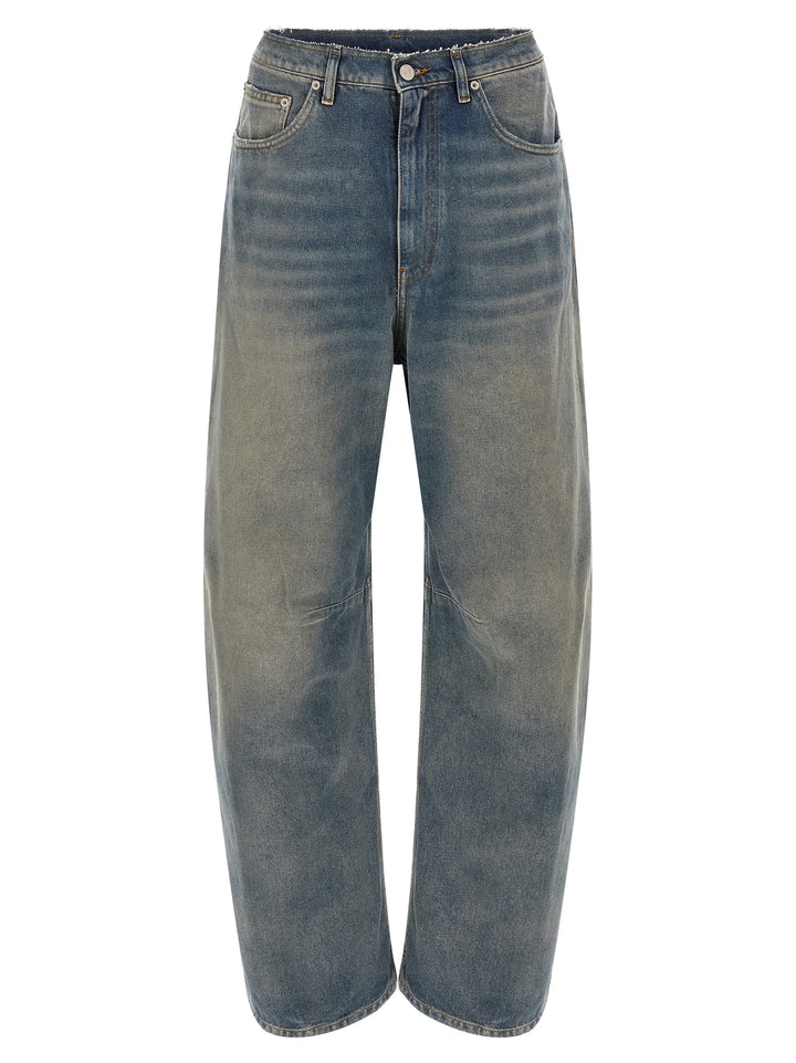 Mm6 Maison Margiela Raw Cut Jeans - Blue | 6de6fa7afa7cbc064face4006113b8221ddc3652