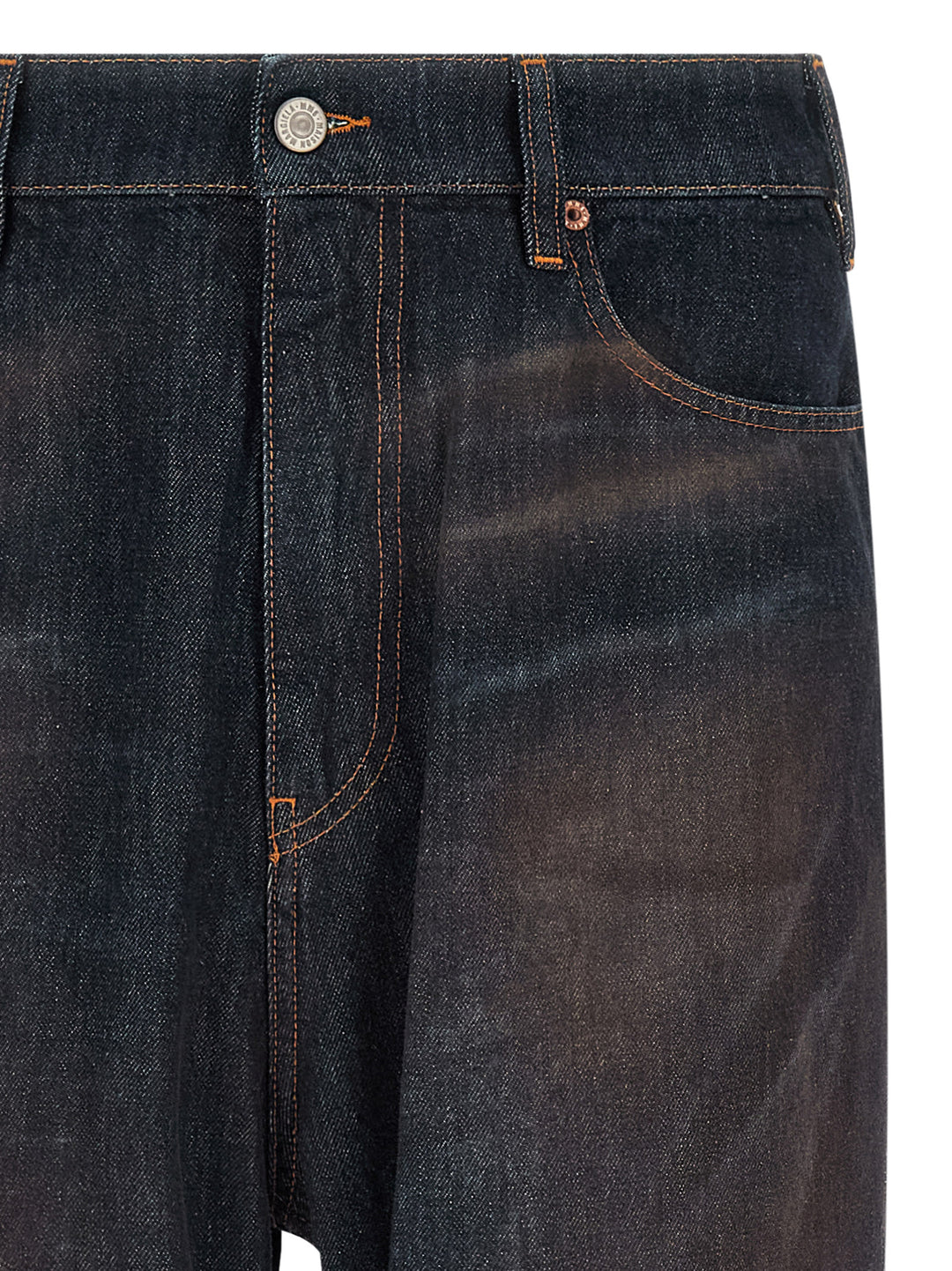 Mm6 Maison Margiela 5-Pocket Jeans - Blue | dd670200a55aa422be40c69df63563a73cc34c7c