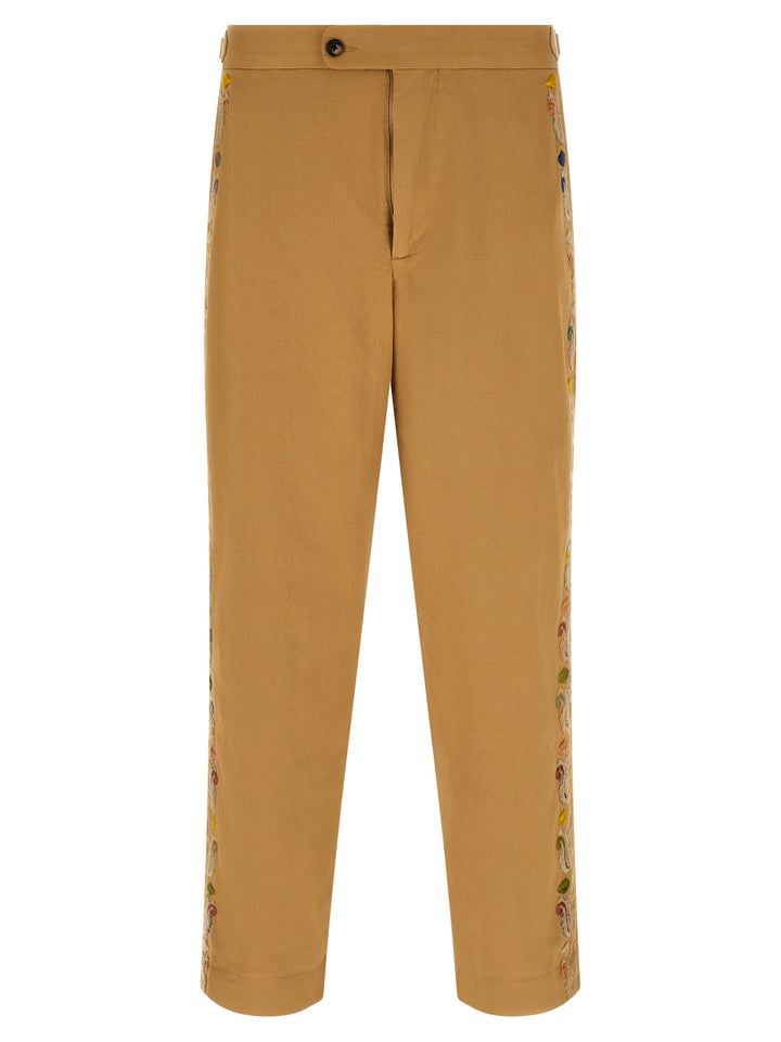 Mm6 Maison Margiela Numeric Signature Mm6 Jeans - Blue | d2d180ccac8fad80a9e174adf246b24b7bc844c9