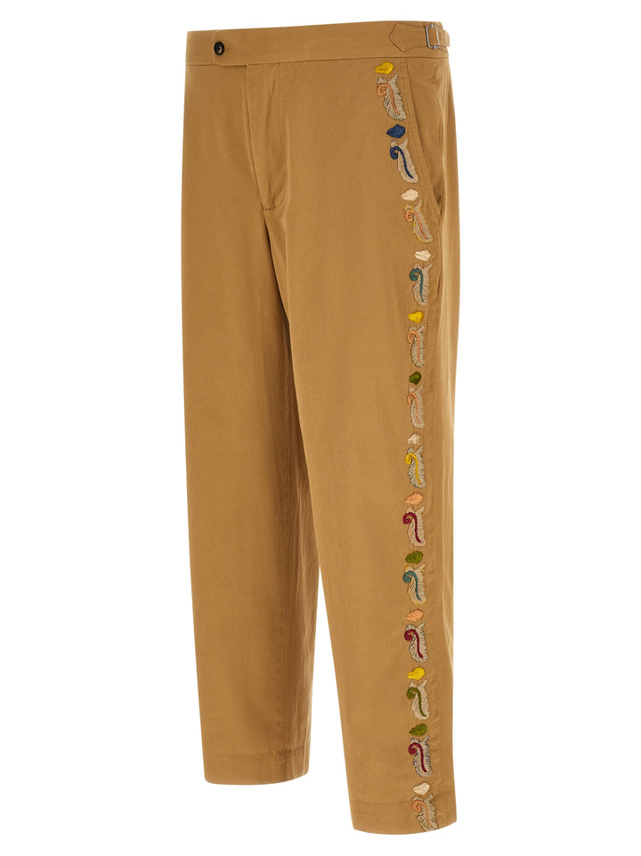 Mm6 Maison Margiela Numeric Signature Mm6 Jeans - Blue | 1a2fcb02571a00d68b16608ee2c9dffea84be53a