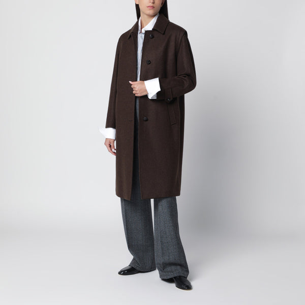 Brown Wool Coat