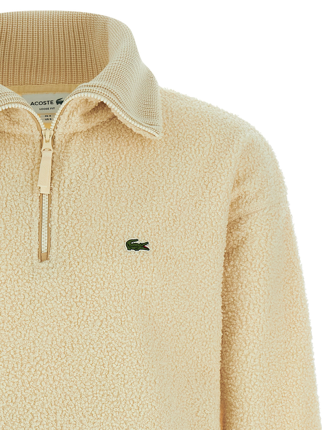 Lacoste Teddy Sweatshirt - Beige | d8079c533ba6fd5f322edc732df14cf4672ac236