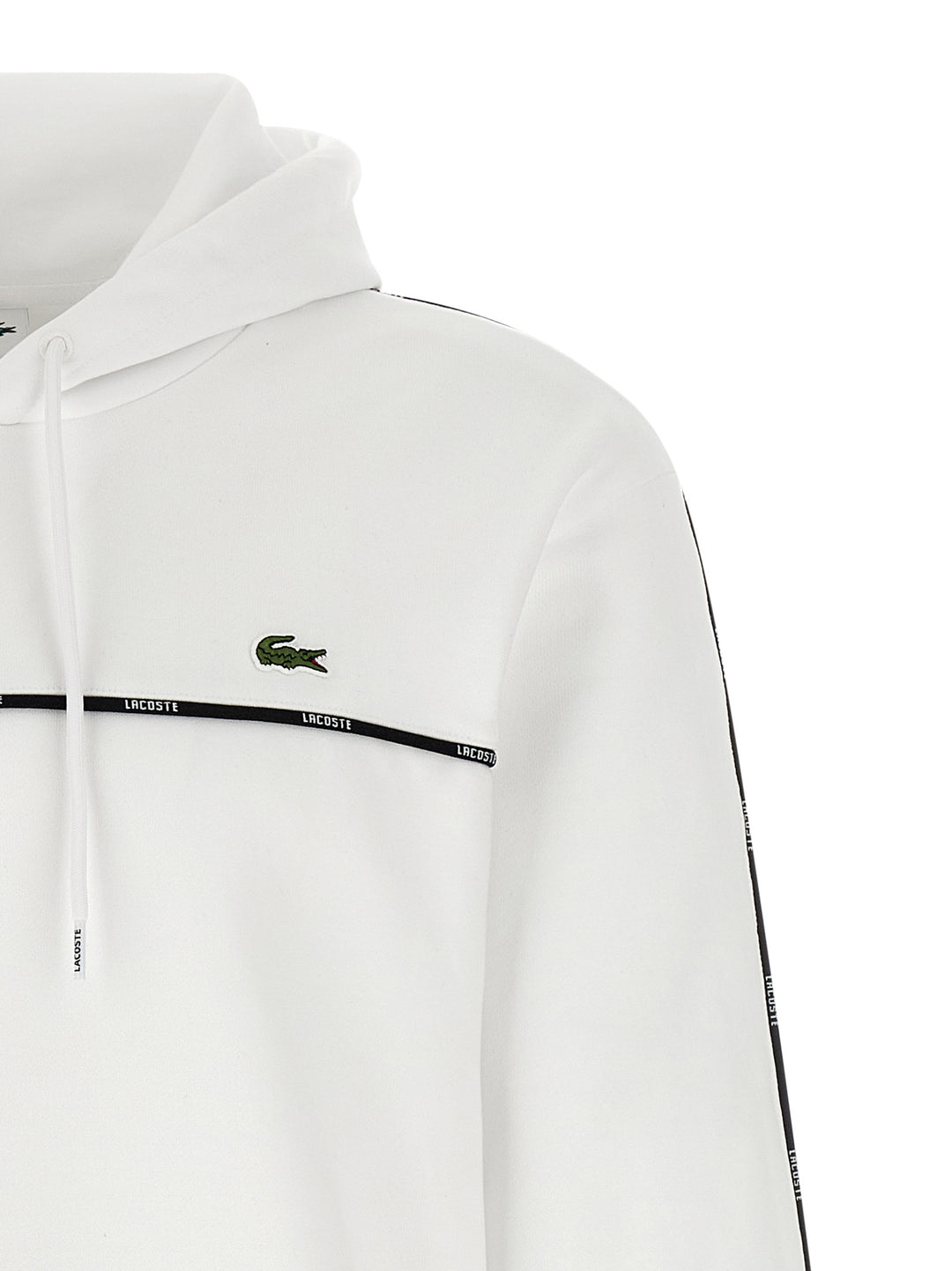 Lacoste Lacoste Trim Sweatshirt - White | b8138146c5dc5792d9528ecb67d6345d0c767057