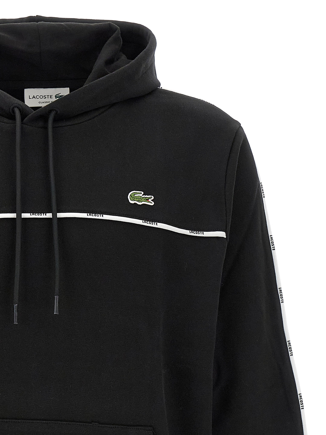 Lacoste Lacoste Trim Sweatshirt - Black | 724af519cb241bc5d3cec172f257e7c0ec4ad1ca