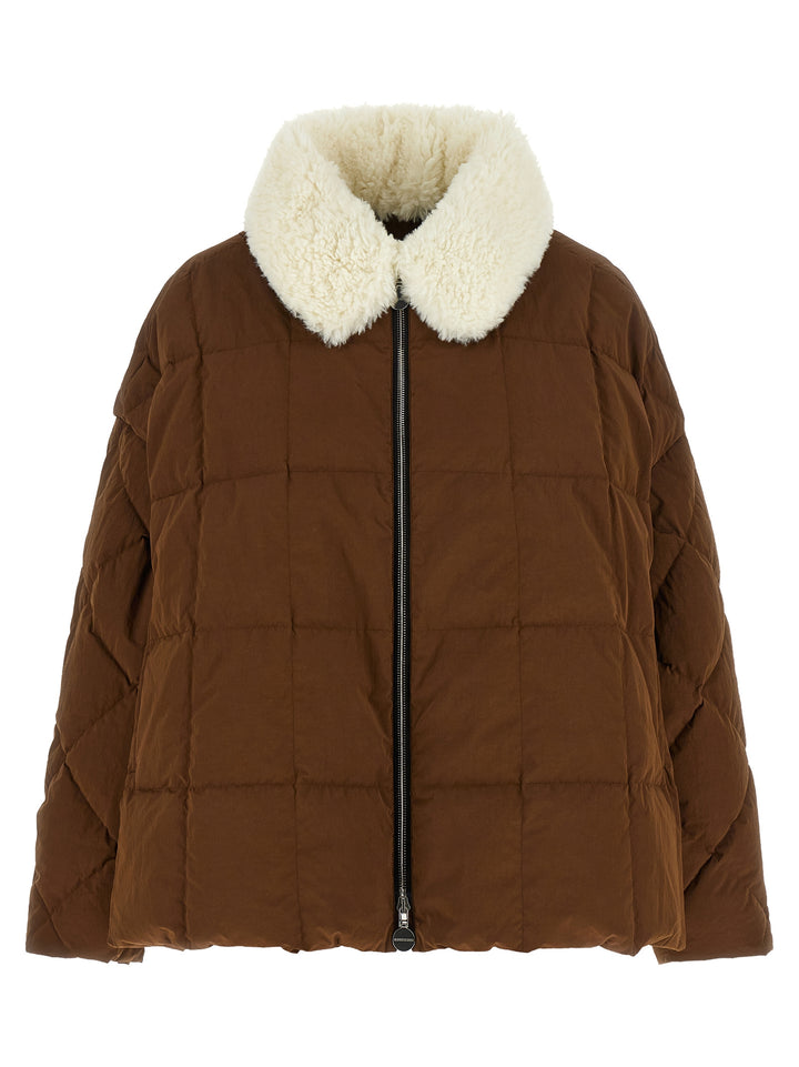 Ienki Ienki Arco Puffer Jackets - Brown | bdf3d9b7cd89e8082024c5562e99a9a88fc03ec9