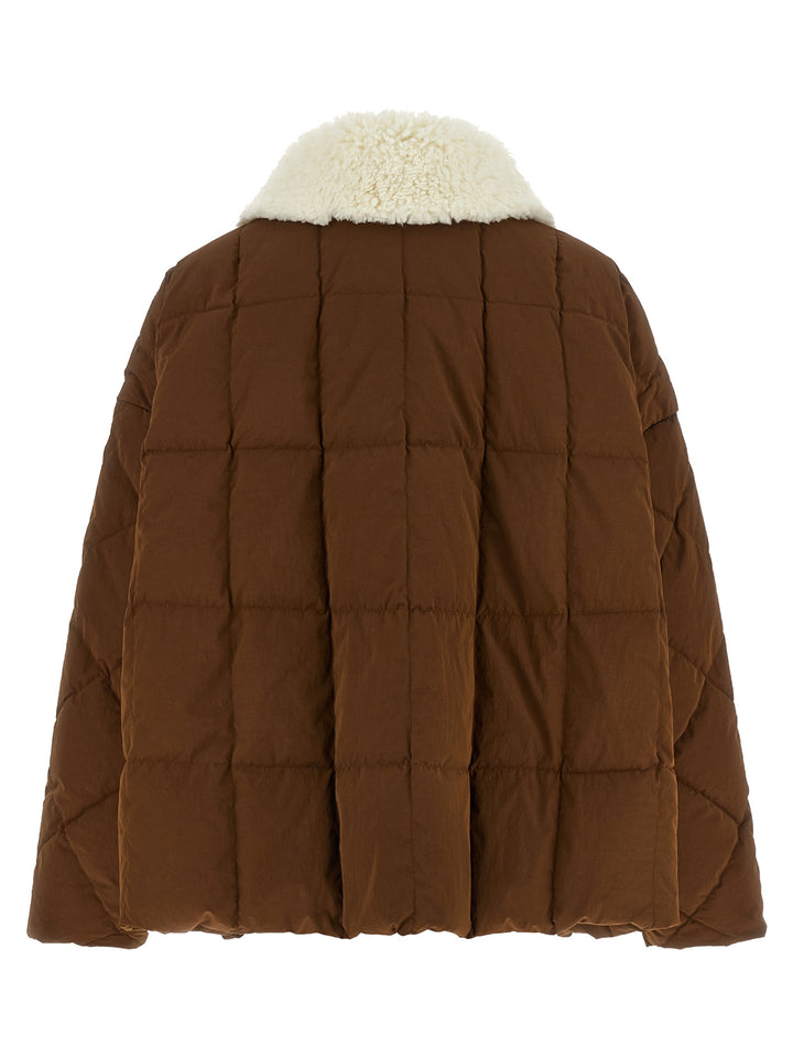 Ienki Ienki Arco Puffer Jackets - Brown | c2b3c563ea6e6a461c804e0acbfa4aa2c7de7e1c