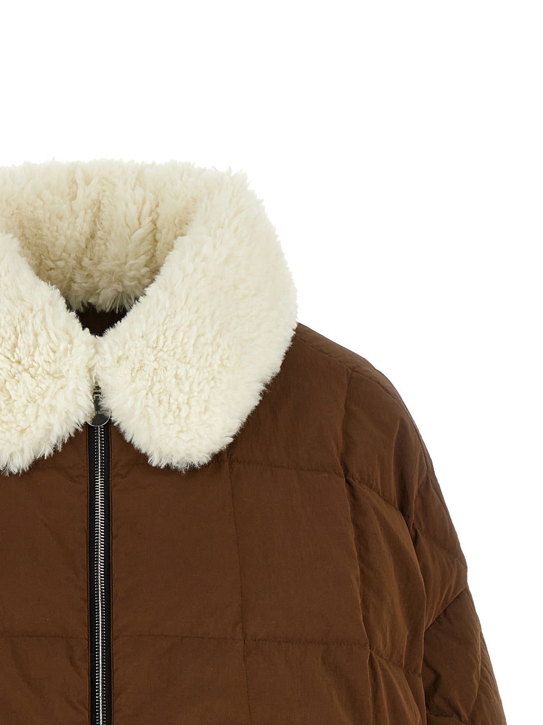 Ienki Ienki Arco Puffer Jackets - Brown | 3d68dd55e8d028d08b8a80afec4c8c3b54f404dd
