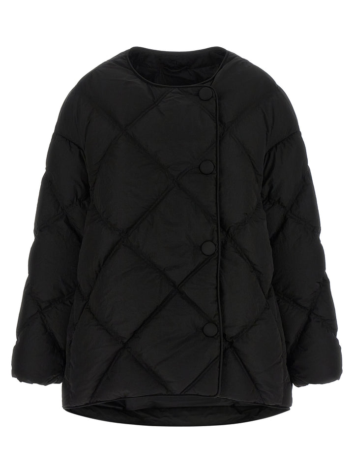 Ienki Ienki Shearling Queen Puffer Jackets - Black | 90687ed5b3ef6e31c61cca6ada9feff60e46a8af