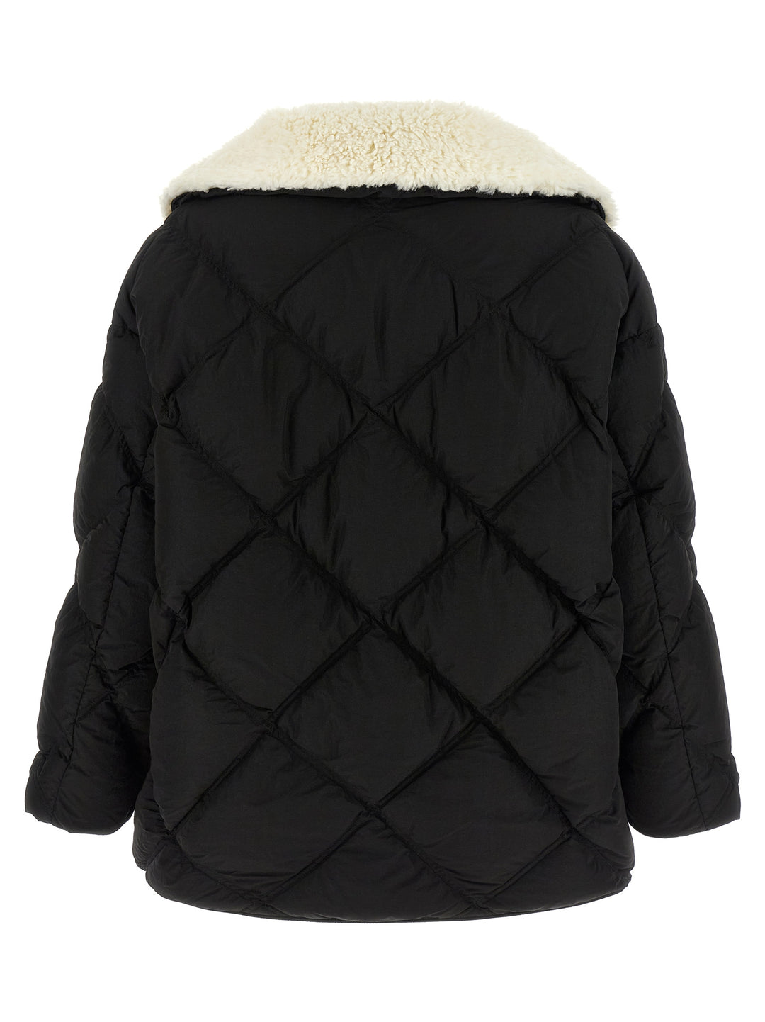 Ienki Ienki Shearling Queen Puffer Jackets - Black | c13f0e5ef1ef45585dbedbc8728f9371d391eb8f