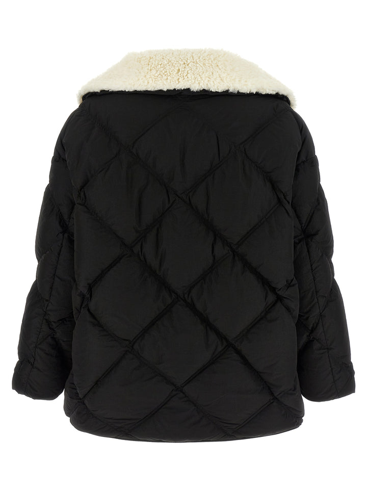 Ienki Ienki Shearling Queen Puffer Jackets - Black | c13f0e5ef1ef45585dbedbc8728f9371d391eb8f