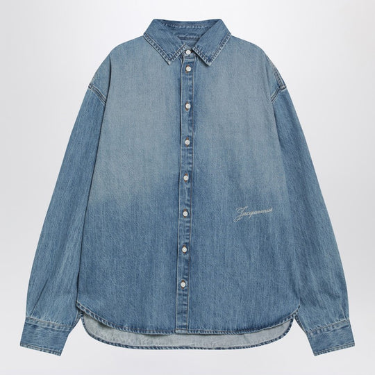 Simon Blue De-Nîmes Denim Shirt