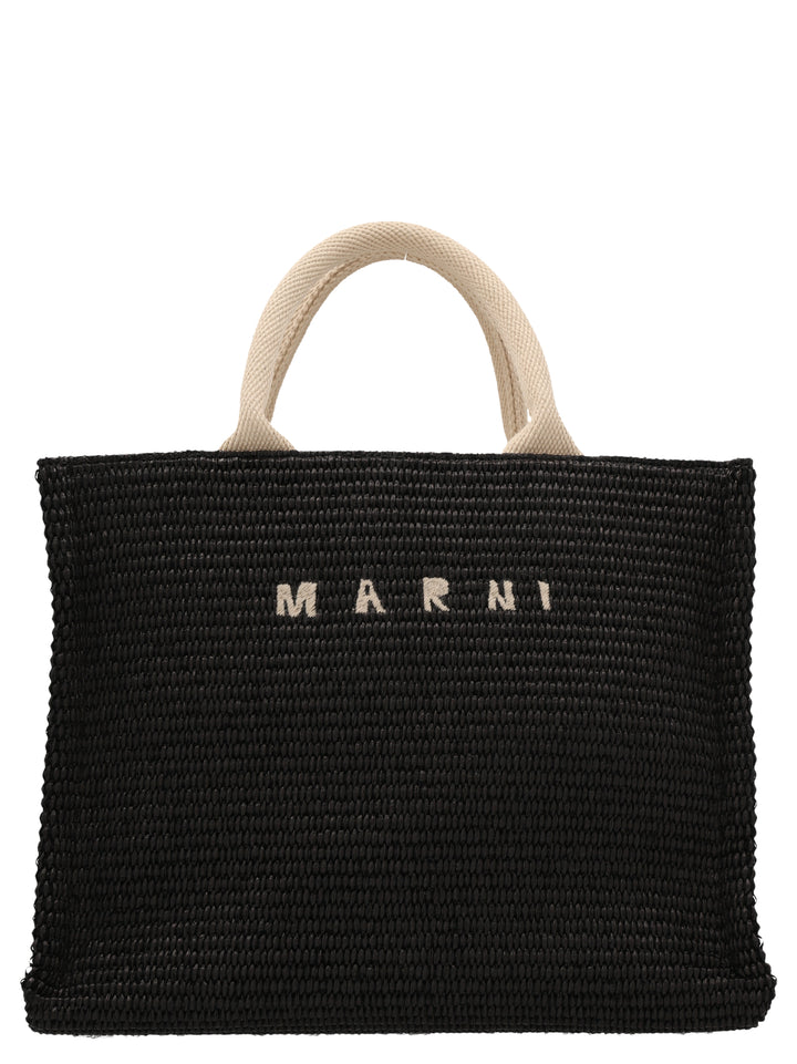 Marni Mini Tote Tote Bag - Black | acdf8d5468cd766a11d62f890e34d411edfb22f9