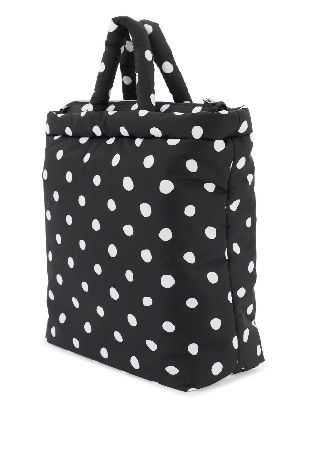 Polka Dot Print Tote Bag