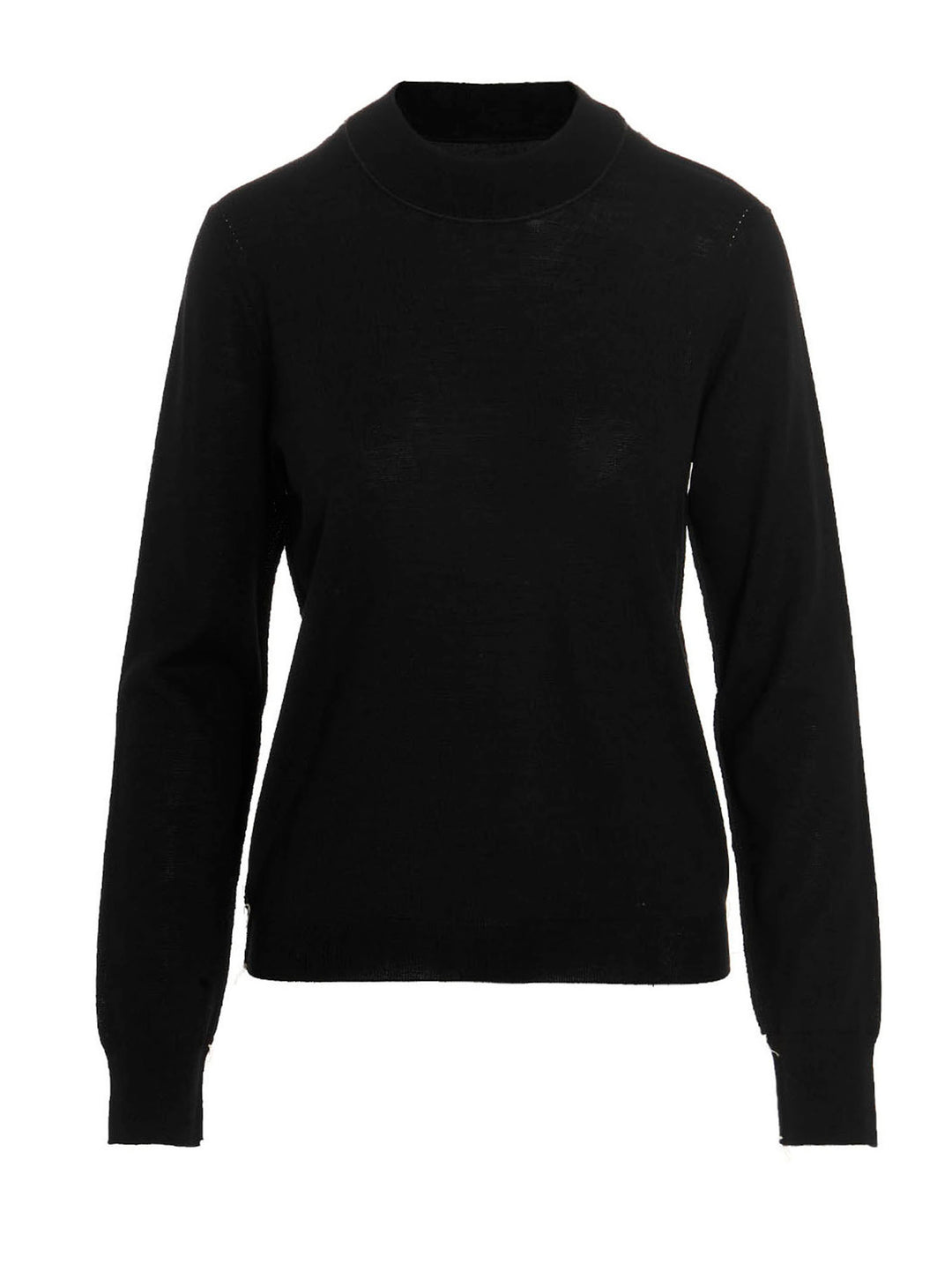 Stitching Detail Sweater Sweater, Cardigans Black