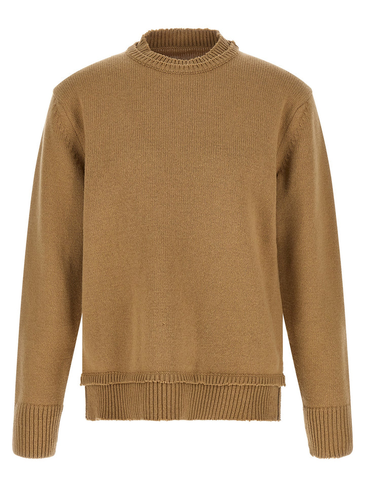 Maison Margiela Patch Sweater Sweaters and Cardigans - Beige | bddda7414549a2fcc148a08cdaa6793b2f6d9959