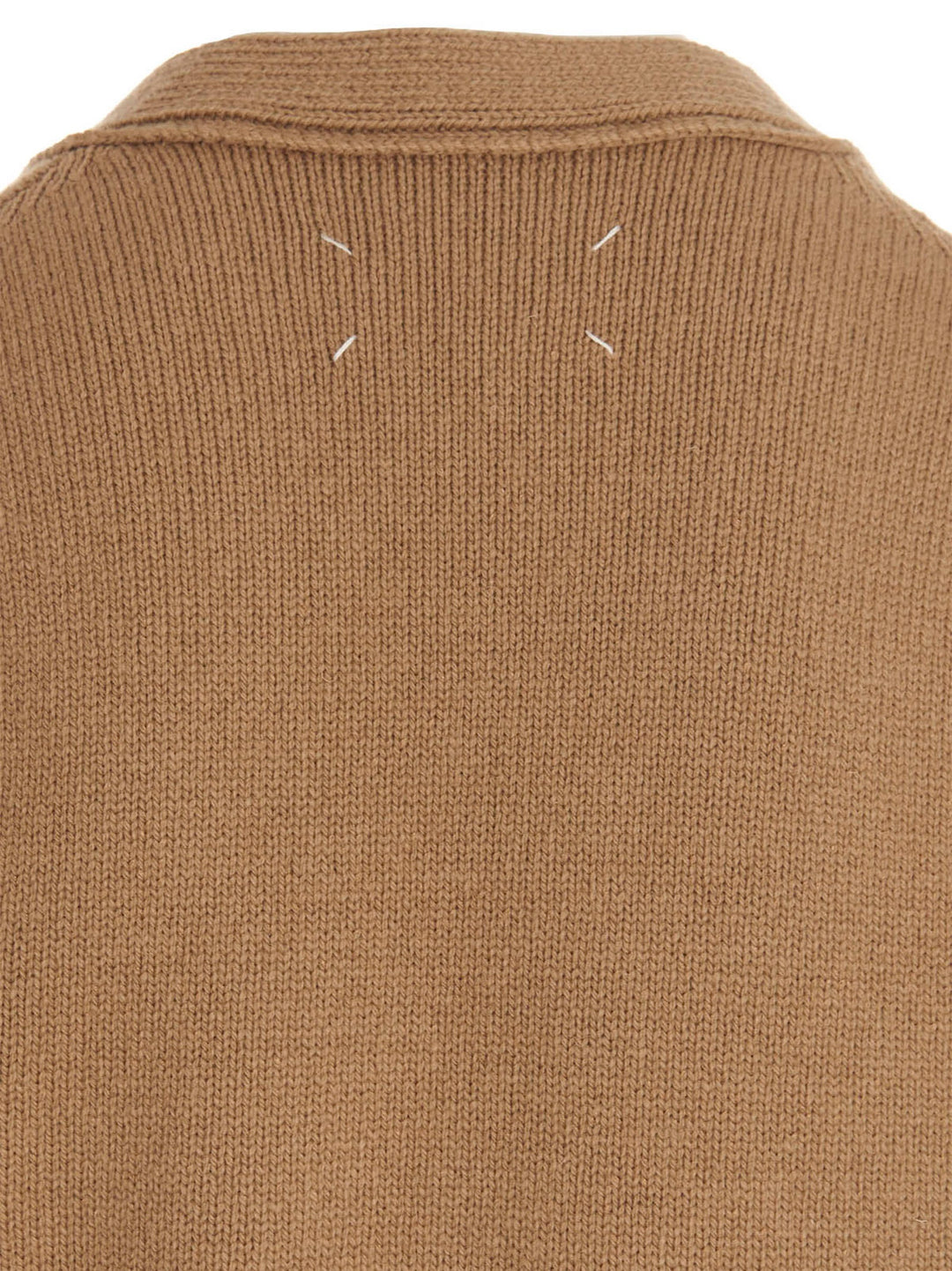 Maison Margiela Wool Cardigan Sweaters and Cardigans - Beige | f53c1a0563a6f7976a214b0f25a2fa889b8d4e33
