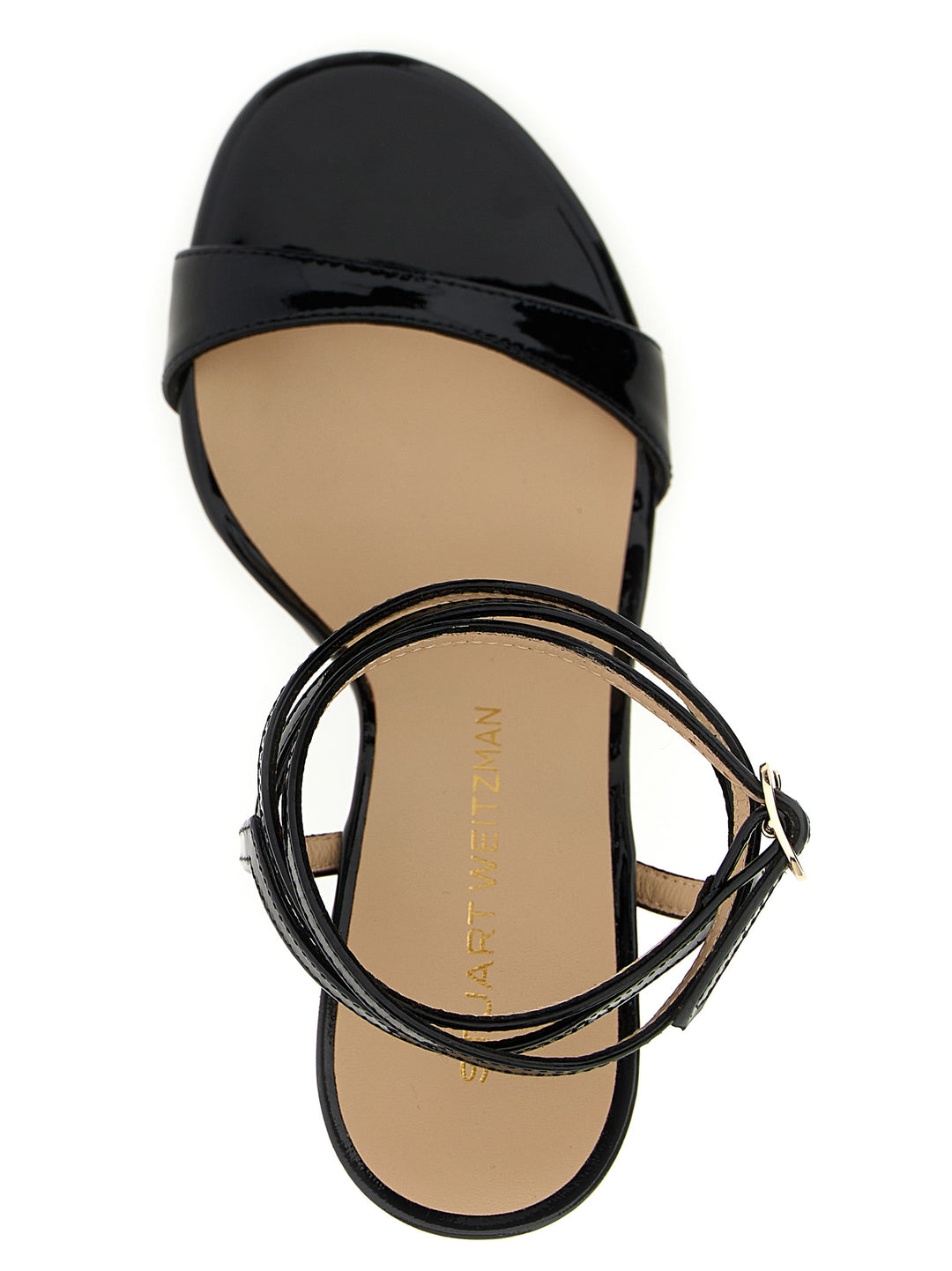Stuart Weitzman Nudist Wrap Sandals - Black | 9fd1809ab39759b653e91933c08e2504f9537d45