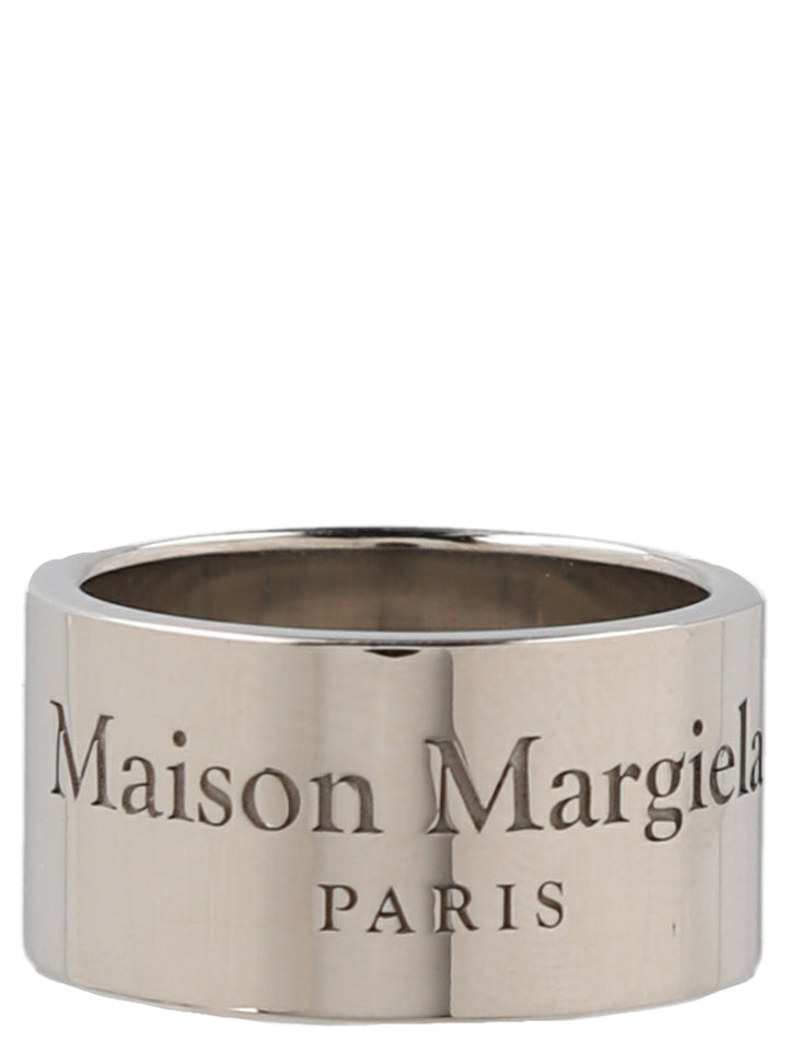 Maison Margiela Logo Ring Jewelry - Silver | 99cb986850bba10d630dc7fe9b89828e5930cf35