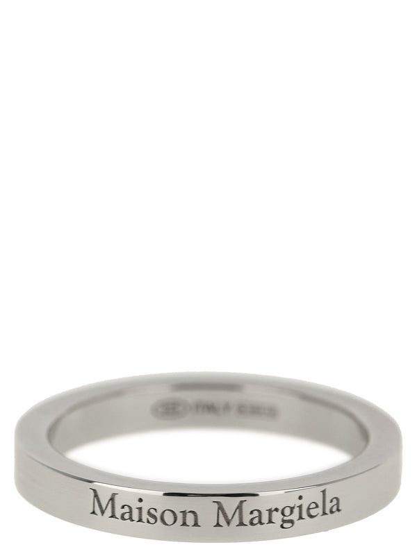 Logo Ring Jewelry Silver