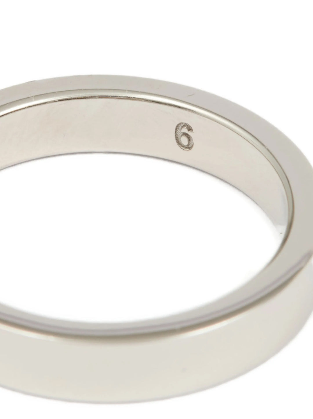 Maison Margiela Logo Ring Jewelry - Silver | 6cff0e9c6632f3a52aa8ee27f7e4e8540f6beb2c
